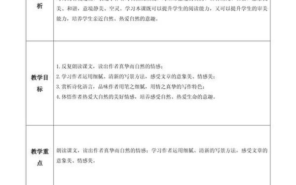 人教版七年级上册语文教案-七年级语文上册教案教学目标 人教版七年级上册语文教案-七年级语文上册教案教学目标