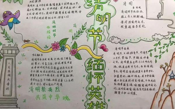 关于清明节的手抄报内容(清明节手抄报 一等奖) 关于清明节的手抄报内容(清明节手抄报 一等奖)