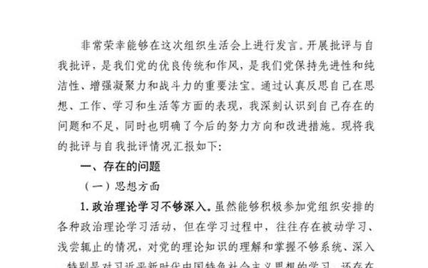 党员民主生活会发言;2025年民主生活个人发言 党员民主生活会发言;2025年民主生活个人发言