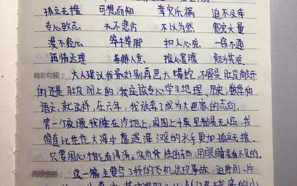 小王子读书笔记;小王子阅读摘抄
