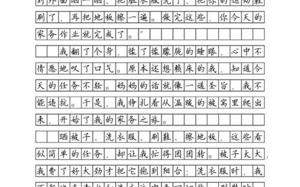 我和______过一天作文 再坚持一下作文600字