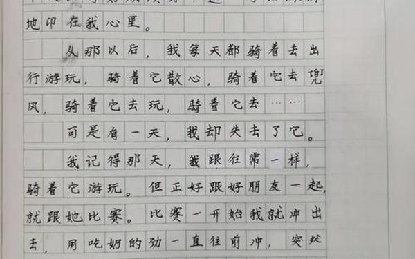 我的心爱之物自行车_我的心爱之物450字可抄免费
