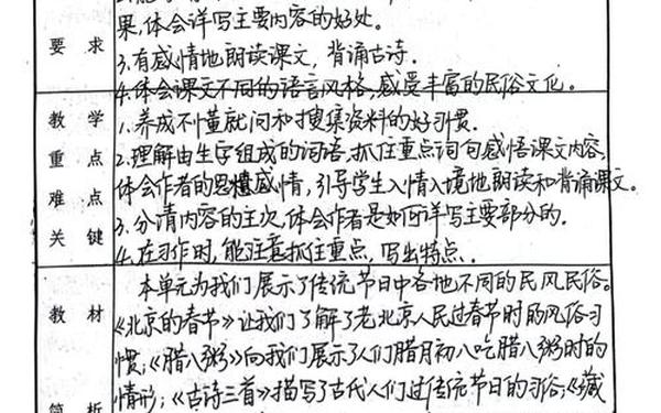 小学六年级语文教学计划 六年级语文目标计划