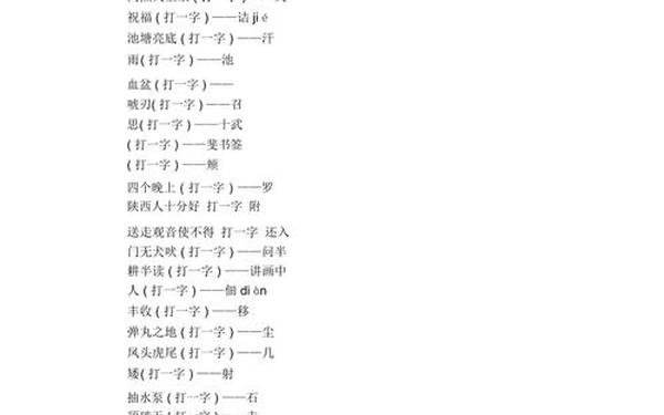 简单灯谜大全及答案—灯谜谜语大全及答案100个