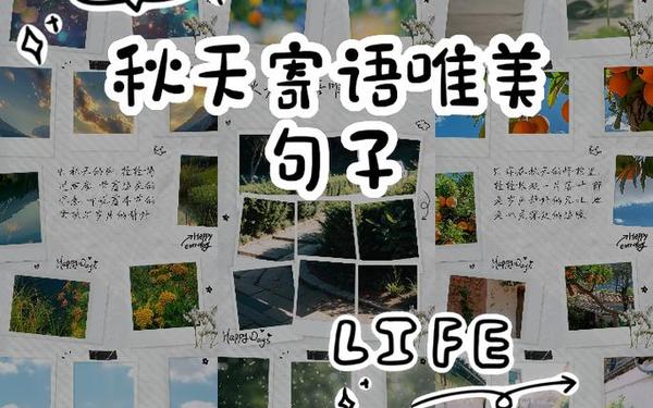 510字精美句子秋天—描写秋天的句子短句5个字