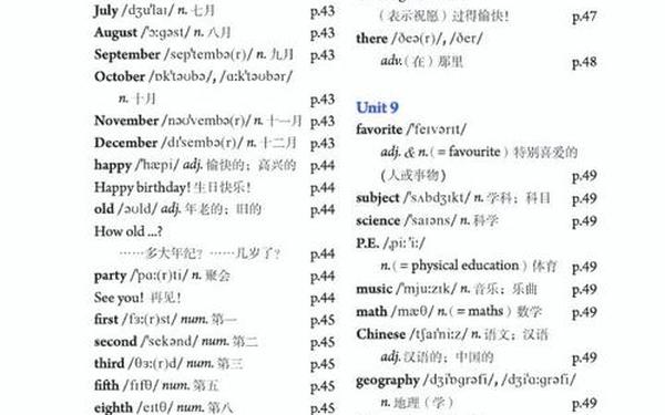 初中一年级上册英语书电子版(初一的英语书上册)