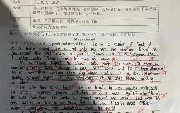 八年级英语作文范文10篇—八上英语作文1～10单元