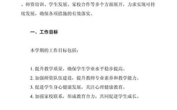 小学教导工作计划 2025教学工作计划