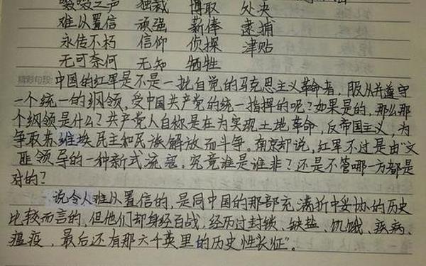 红星照耀中国读书笔记摘抄及感悟-《红星照耀中国》600字