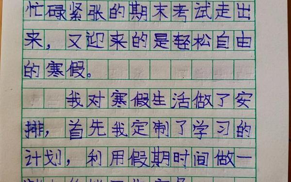 寒假里的一件事作文、假期的一件小事作文