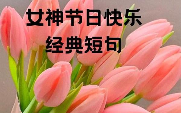 女神节快乐的祝福语;女神节最经典的一句话