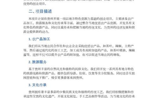 创业项目策划书范文;撰写创业计划书