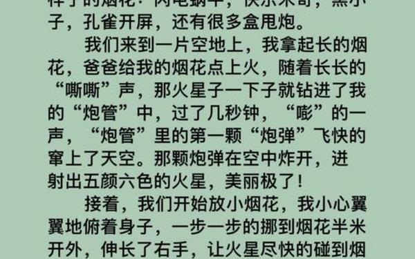 传统节日优秀作文300字-《春节》作文300字