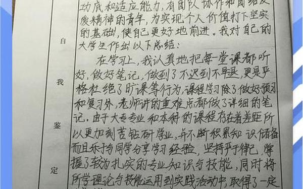 个人自我鉴定50字(个人自我鉴定怎么写)