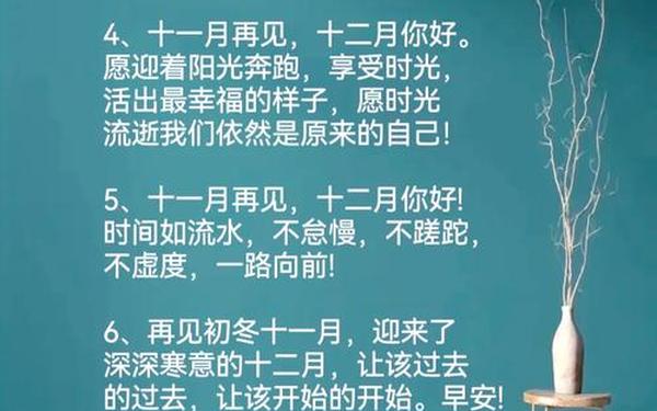 十二月你好的句子 形容12月的唯美句子
