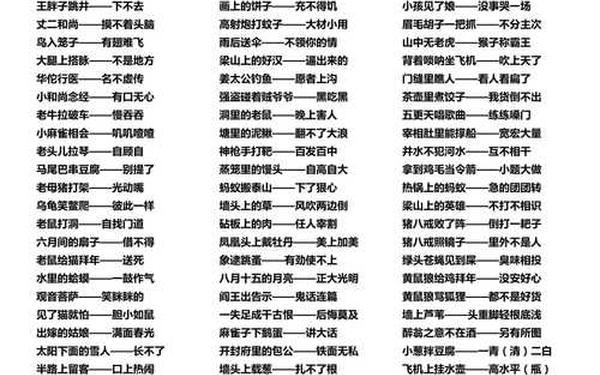 半夜过独木桥歇后语(独木桥上遇仇人歇后语)