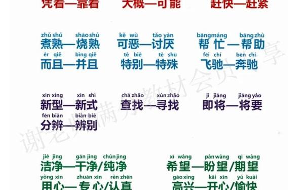 照样的近义词-照样反义词