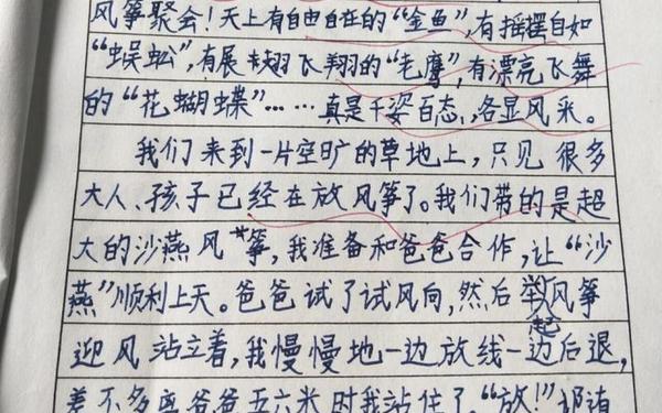 放风筝的日记 放风筝日记350字可抄免费
