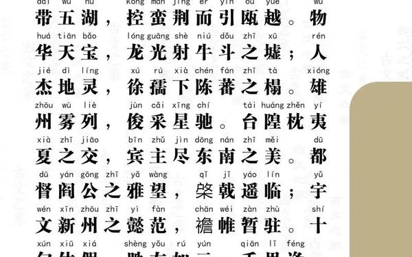 滕王阁序原文(岳阳楼记)