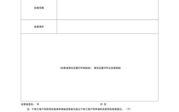 名称预先核准申请书(企业名称预先核准申请书下载)