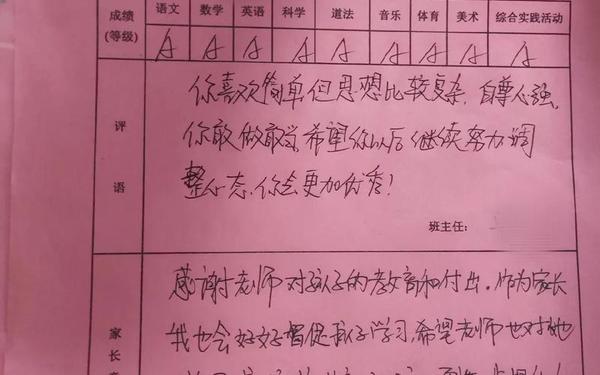 家长评语10条_学生意见最精简20字