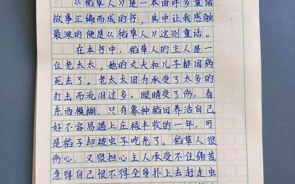 稻草人续写300字,续写稻草人的故事三年级