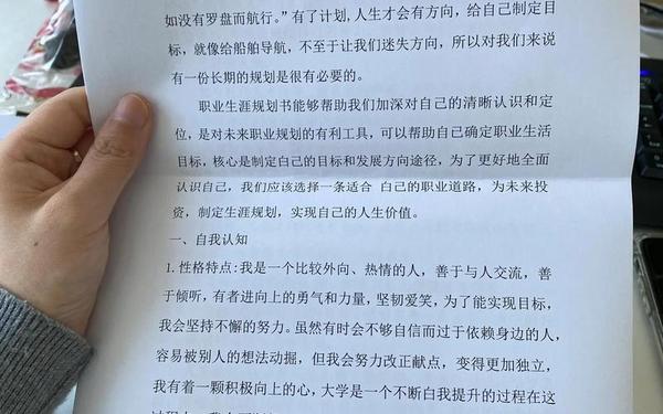 个人职业生涯规划书15篇(职业生涯规划书3000)