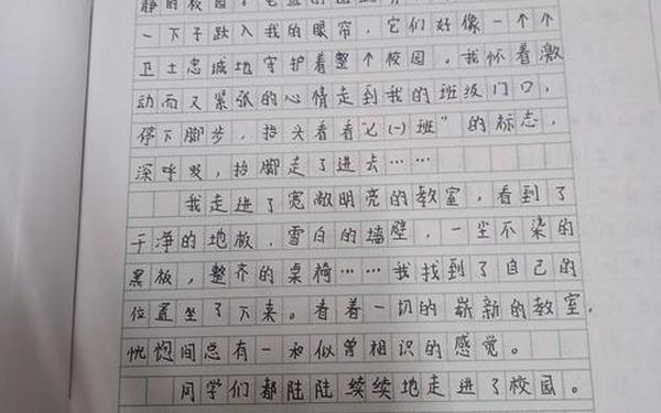 初中生优秀作文600字-中考作文范文10篇