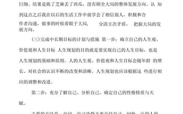 个人工作计划怎么写(职业生涯规划200字)
