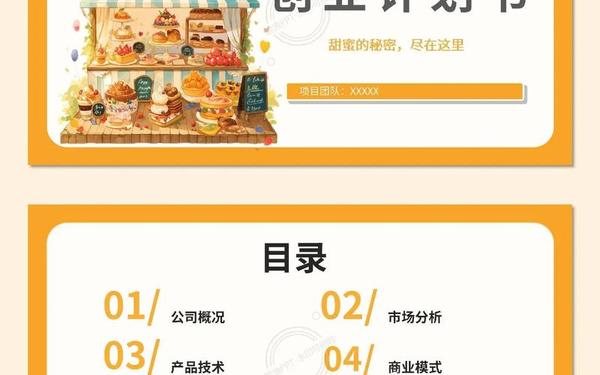 市场营销计划书,创业计划书ppt成品