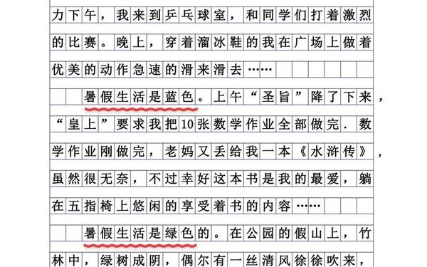 我的暑假生活作文怎么写-我的寒假生活作文800字