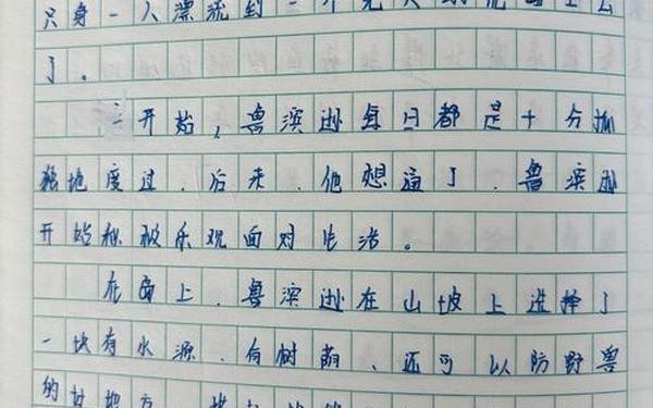 六年级下册第二单元作文,六年级作品梗概作文500字