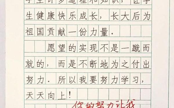 作文我的愿望-我的愿望200字作文