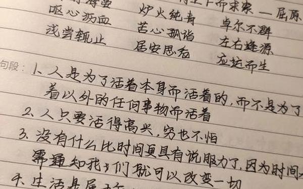 《活着》读书笔记摘抄及感悟_《活着》经典段落