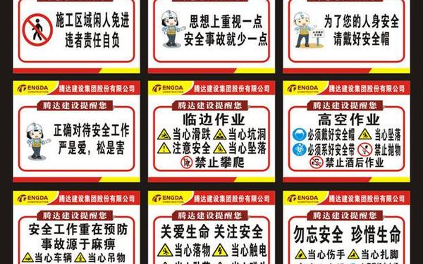 建筑工地安全标语大全—施工现场安全标语口号大全