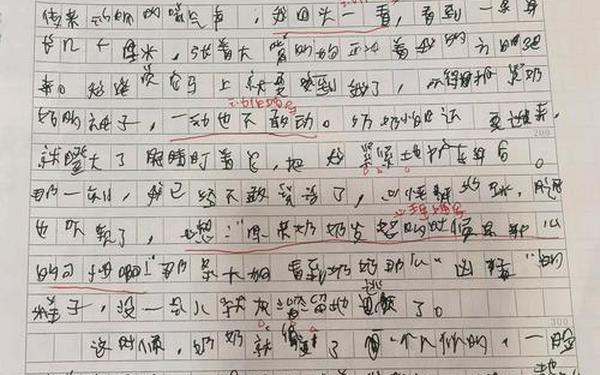 免费写景作文400字,作文《他死了》恐怖片段