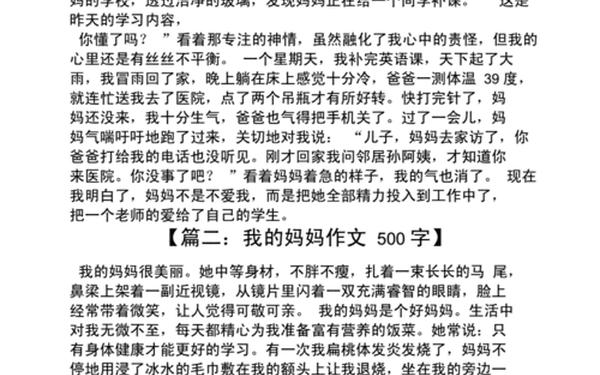 我的母亲高中作文(母爱作文高中)