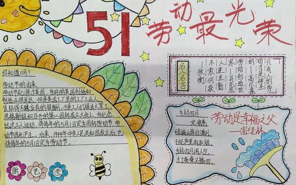 劳动手抄报全国第一名-劳动最光荣手抄报 劳动手抄报全国第一名-劳动最光荣手抄报