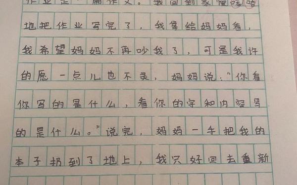 小学四年级日记_写一篇描写人物的周记
