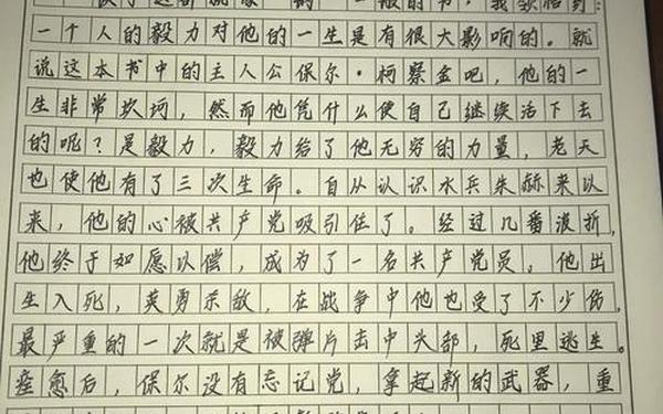 钢铁是怎样炼成600字读后感;读钢铁是怎样炼成的有感500字作文