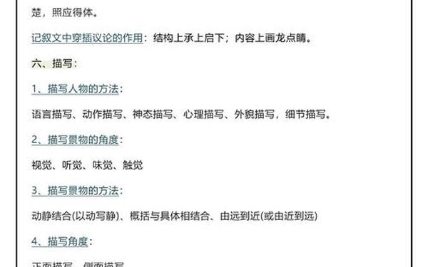 高中语文答题模板 语文高三答题模板各种题型