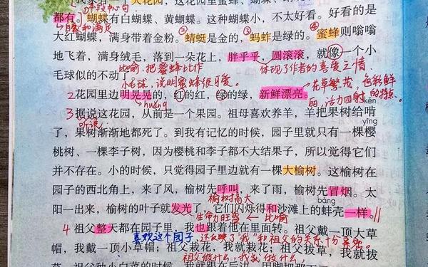 五年级下册语文课堂笔记(《课堂笔记》电子版)