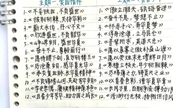 2021高考作文素材 高考必备素材100篇