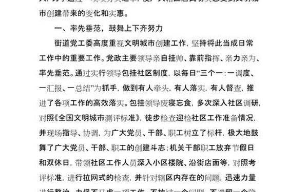 创建文明城市总结—创城工作总结汇报 创建文明城市总结—创城工作总结汇报
