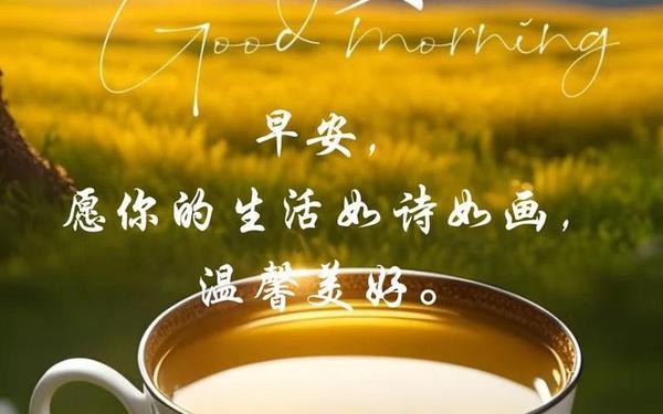 干净短句暖心8字—早安问候的暖心句子