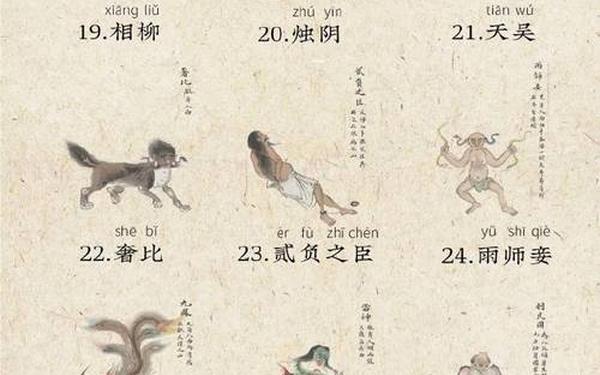山海经异兽录;山海经496个异兽图片