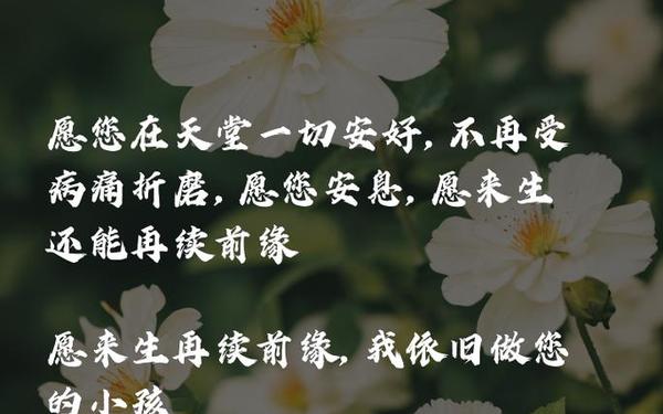 想念天堂的爸爸短句—想念爸爸的句子