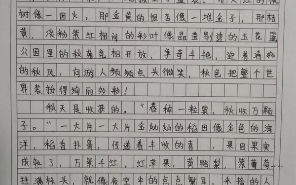 我们眼中的缤纷世界三年级作文_我们眼中The