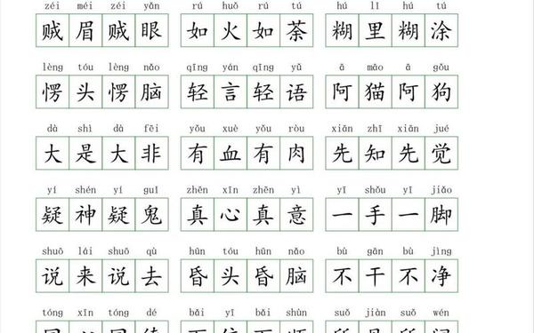 abac式的词语-aabc的三字词语