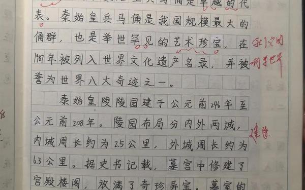 兵马俑作文(文物修复师作文) 兵马俑作文(文物修复师作文)
